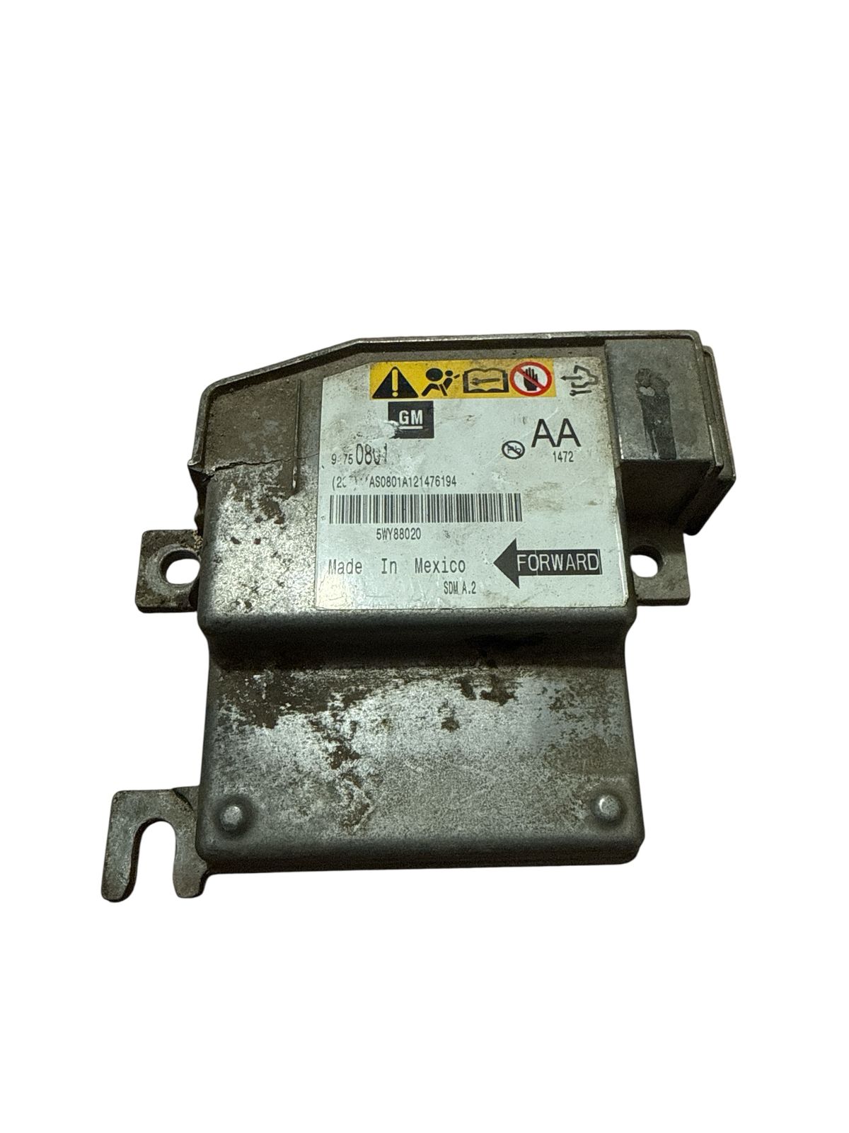 Módulo Central air-bag GM Agile 1.4 2012 5wy8802